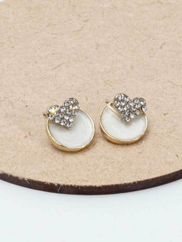 現貨｜925銀針．陶醉心鑽．銀針耳飾 耳環