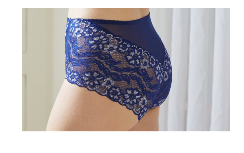 日系精美蕾絲無痕精美內褲 (膚) L~XL