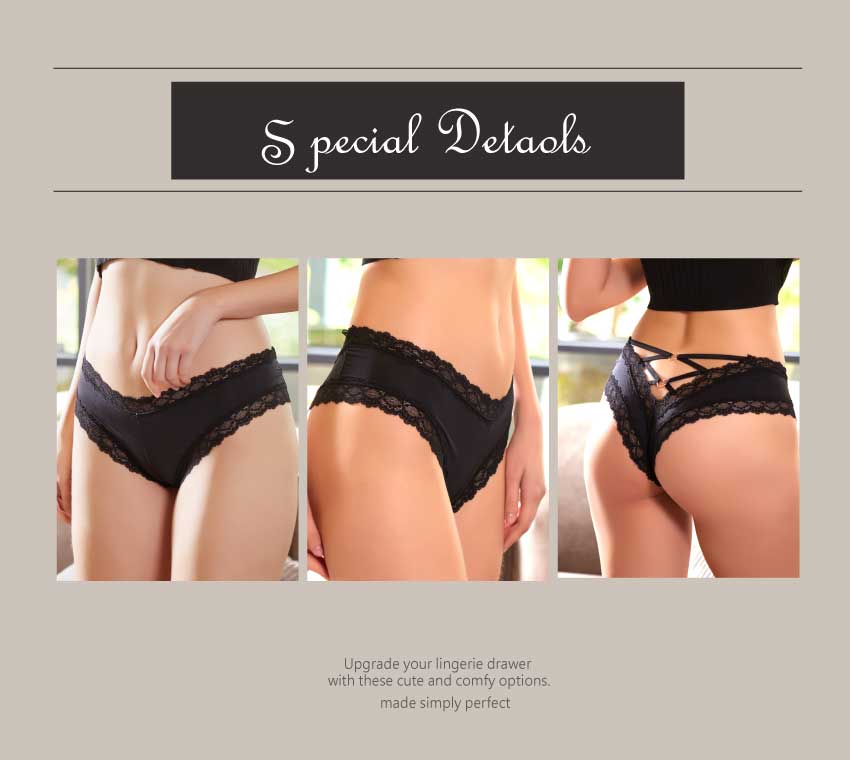 甜心雙戀蕾絲交叉簍空低腰蕾絲丁字褲(綠色) M-L