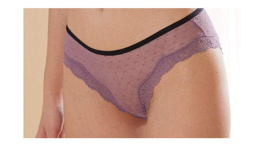 時尚造型愛心飾環性感蕾絲丁字褲 ()