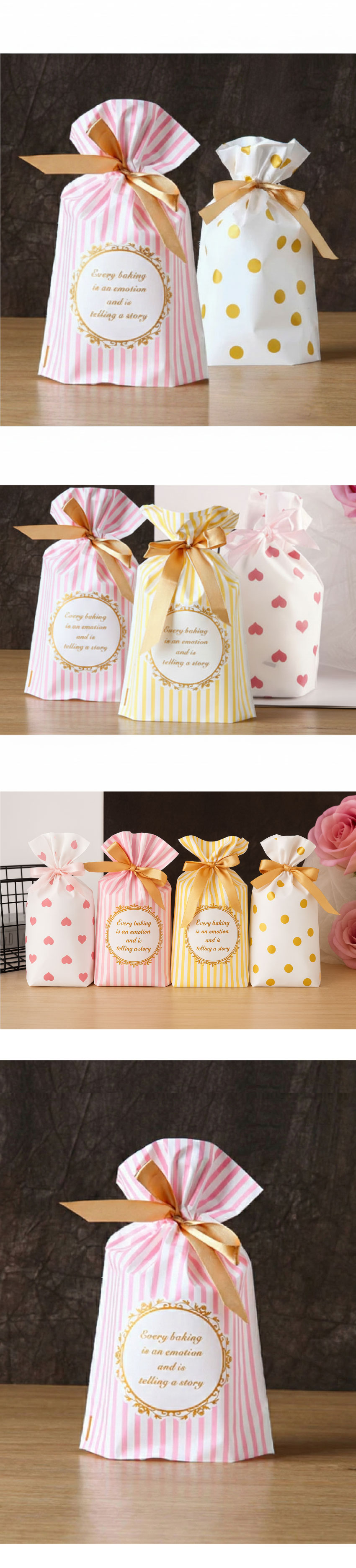 精美禮物包裝服務 (粉色條紋)