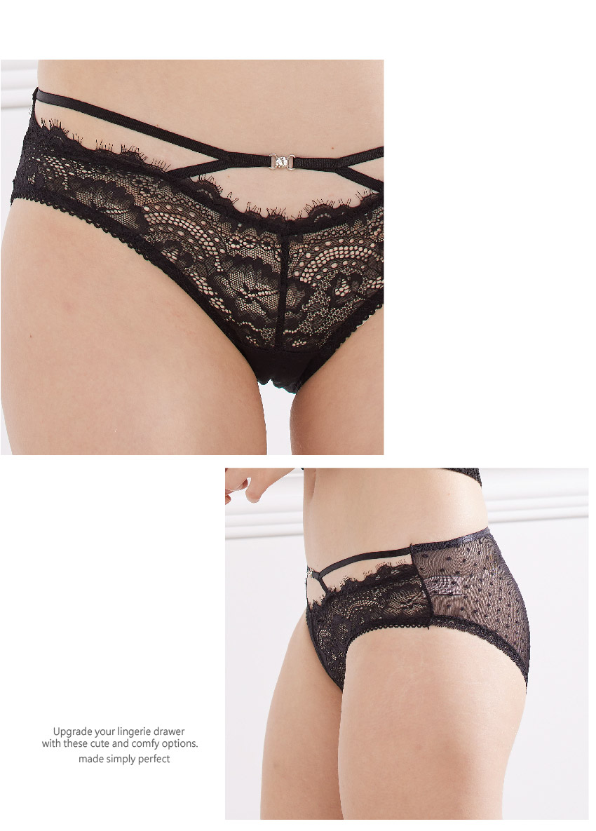 蕾絲性感內褲女低腰三角褲