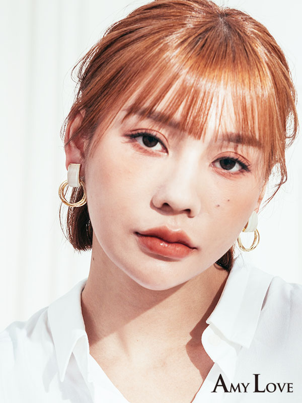 現貨｜925銀針．幾何方形貓眼石．銀針耳飾 耳環