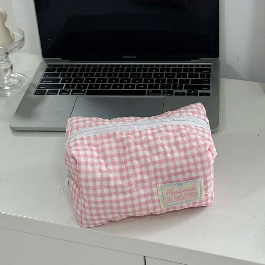 澎澎手拿收納化妝包 (隨機色)