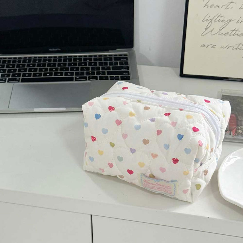 澎澎手拿收納化妝包 (隨機色)