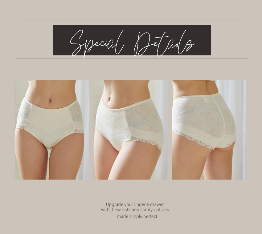 日系提臀中腰修飾褲 (米白色)FREE