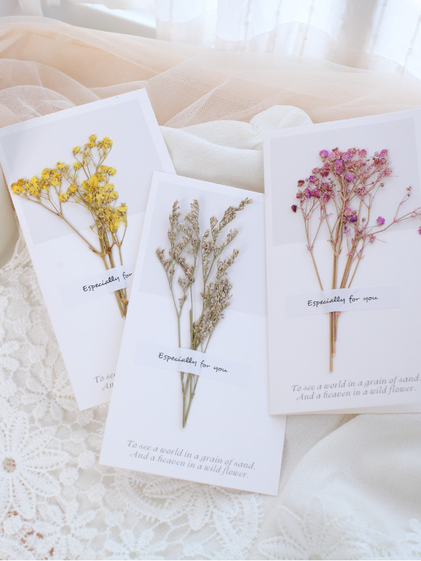 永生花小卡片 (隨機款) 代印祝福文字請打在訂單備註