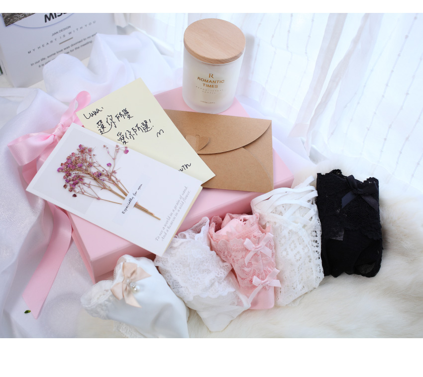 心儀心語滿天星卡片 (粉色)